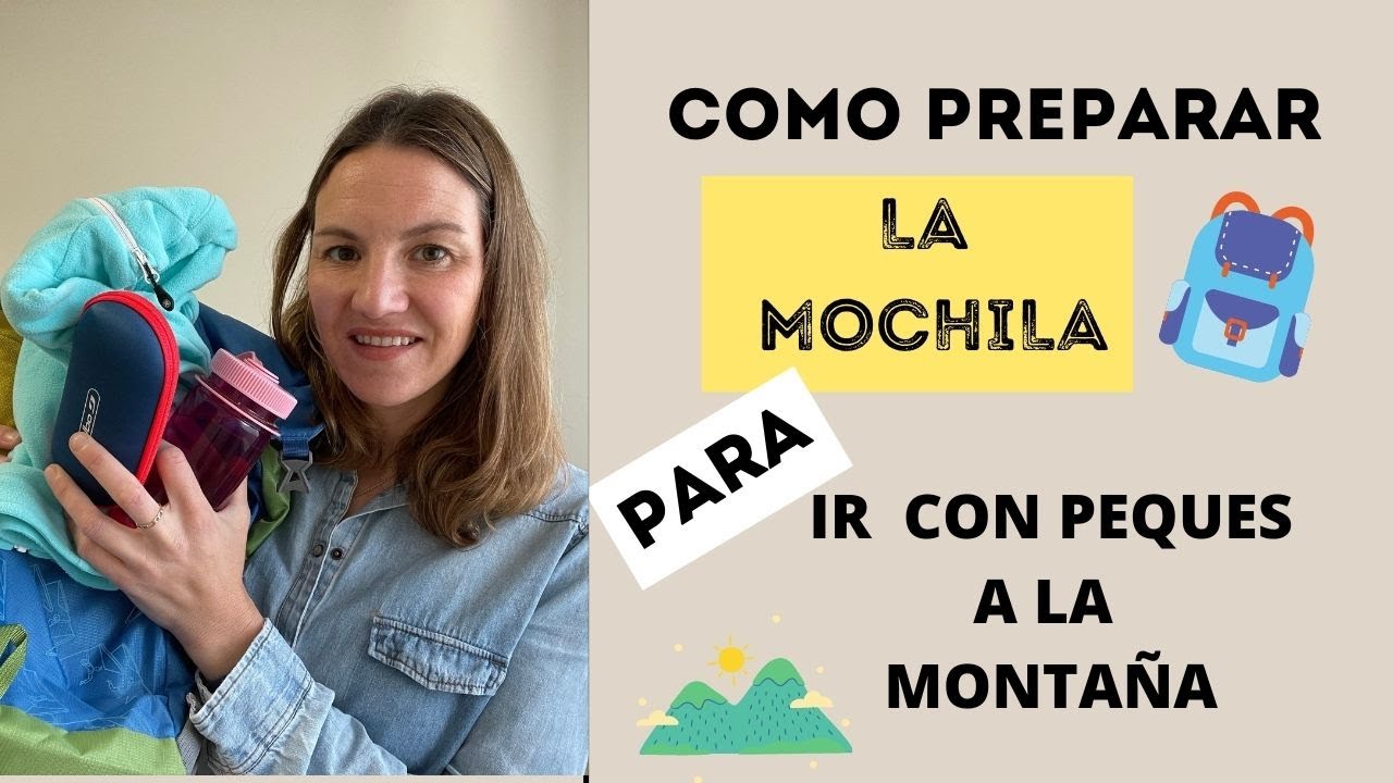 Que llevar para ir de excursión con niños