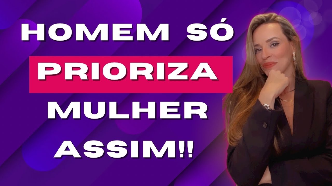 Homem só PRIORIZA mulher assim!