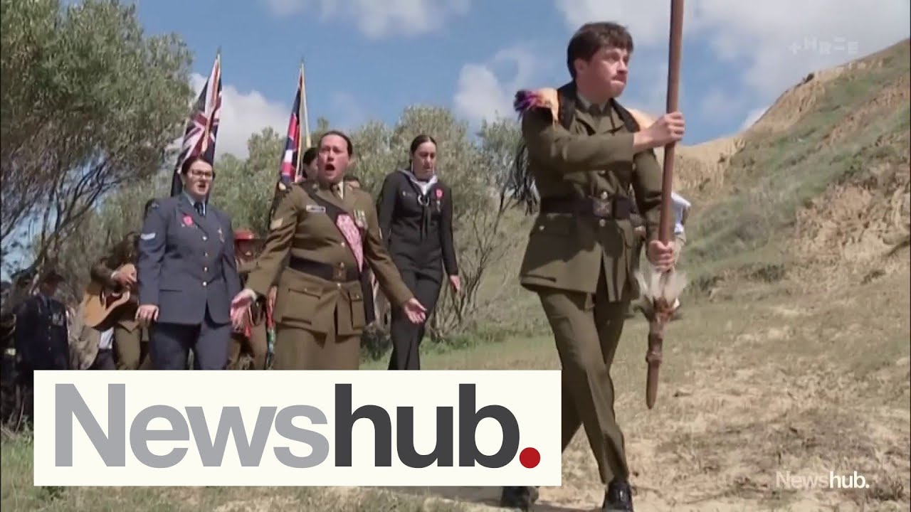 'It's surreal': Descendants of NZ's  Māori  Warriors remember the Anzacs at Gallipoli | Newshub