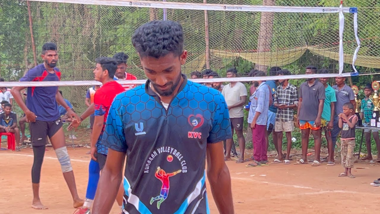 Hathil Boom Boom 💥 Shot | Mayiladuthurai vs Jolly friends | Semi-Final | Mr Love Volleyball