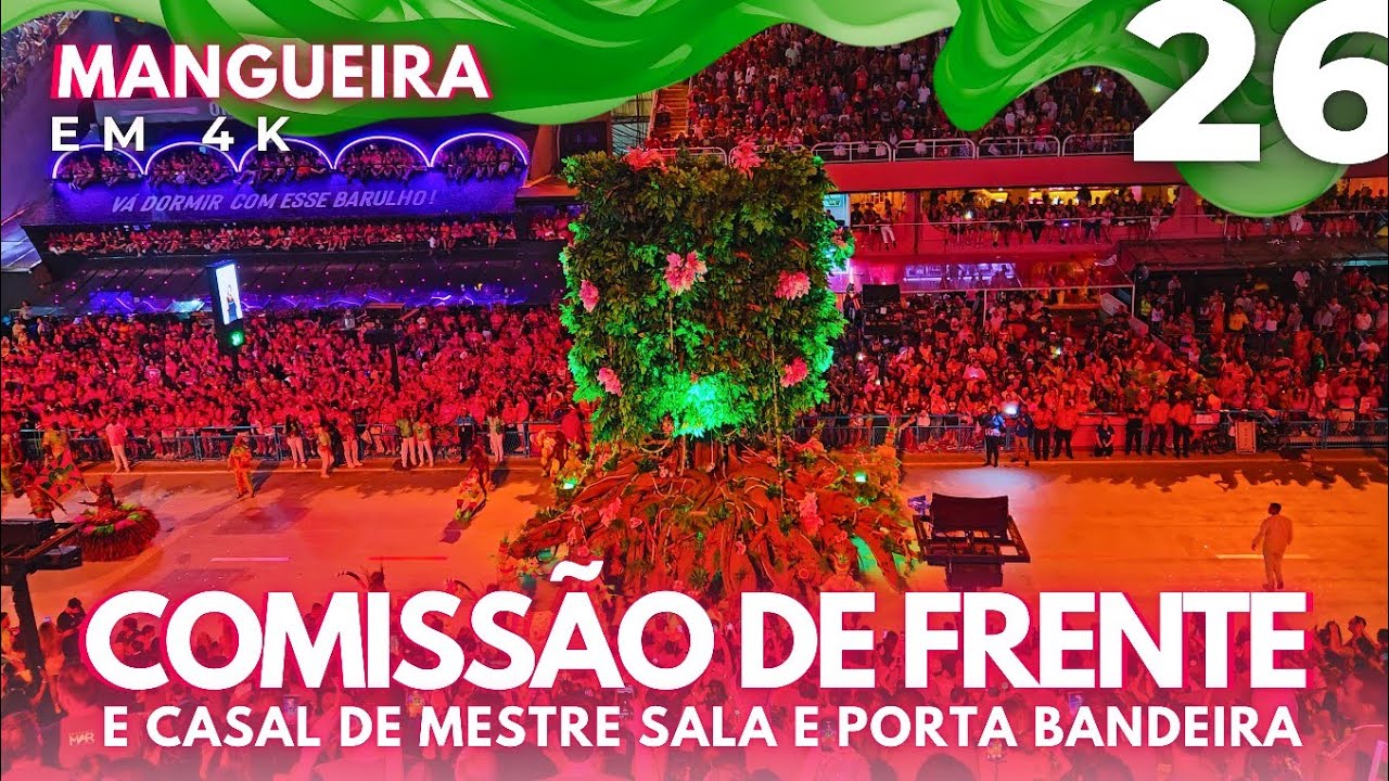 MANGUEIRA 2026 | COMISS&Atilde;O DE FRENTE E CASAL - RIO CARNAVAL 2026