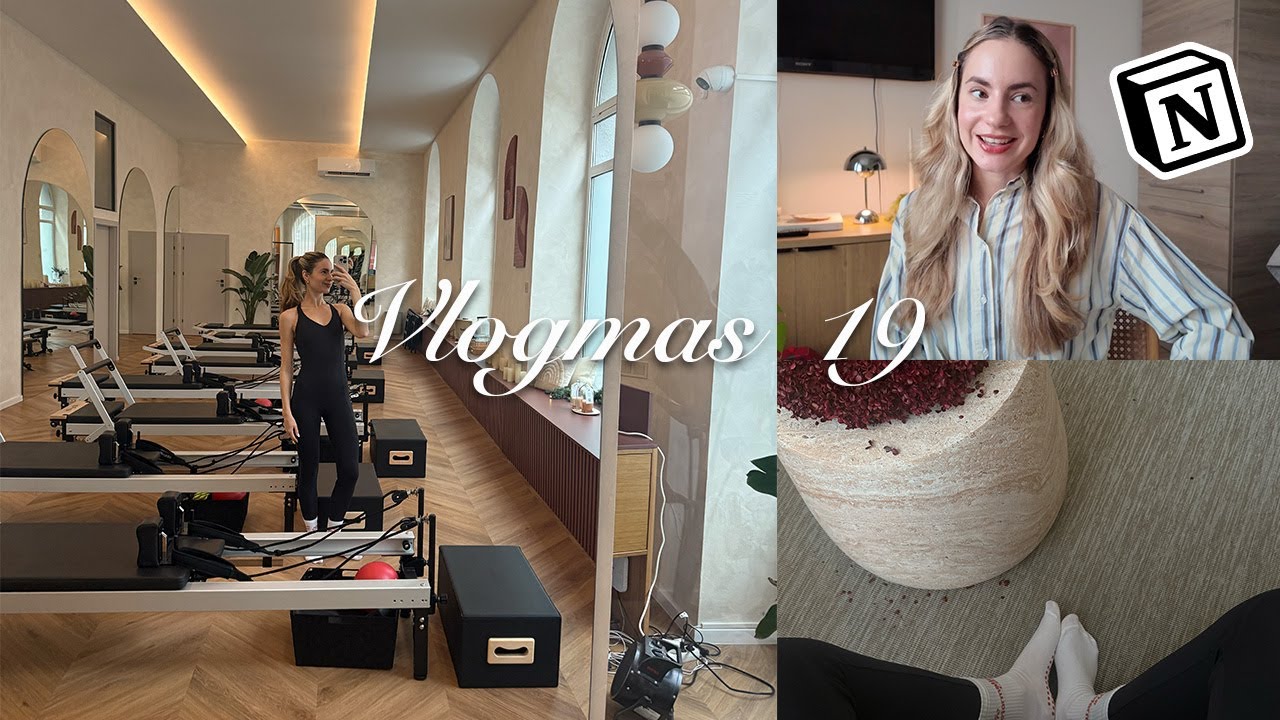 VLOGMAS 19: időbeosztás, teendők rendszerezése, az élet megtervezése- NOTION TIPPEK