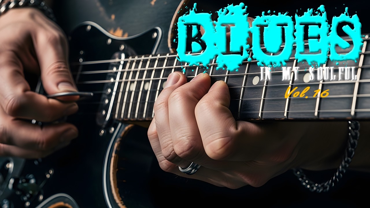 Shadows In My Blues   Slow Emotional Guitar Instrumental  Vol. 16