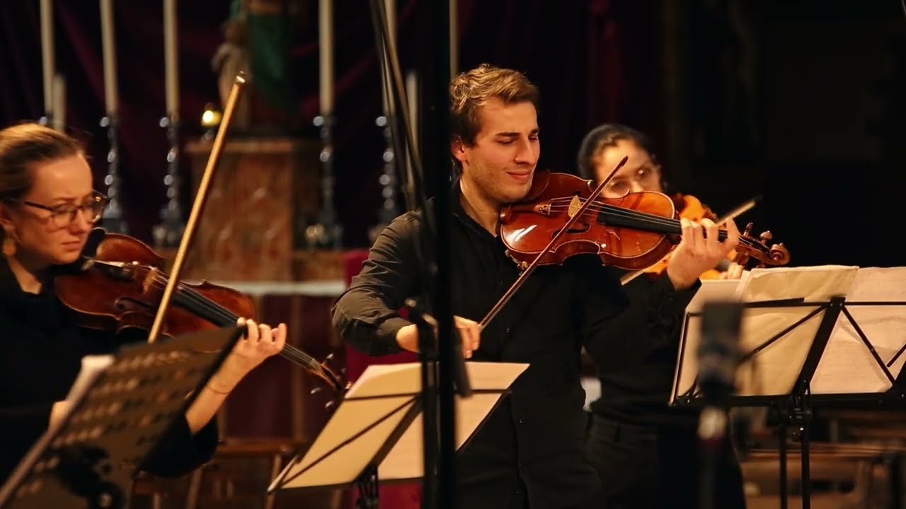 United Strings of Europe perform Joanna Marsh's 'In Winter's House' (arr. Azkoul)