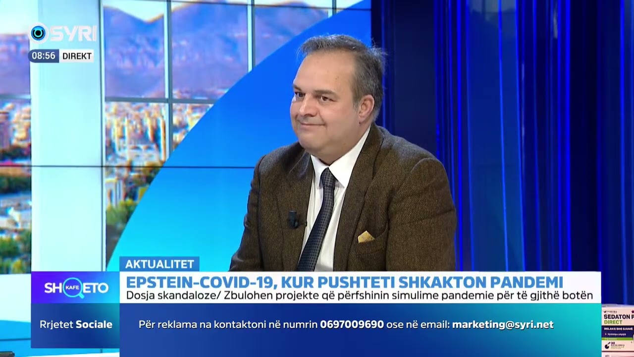 Epstein - Covid-19, kur pushteti shkakton pandemi