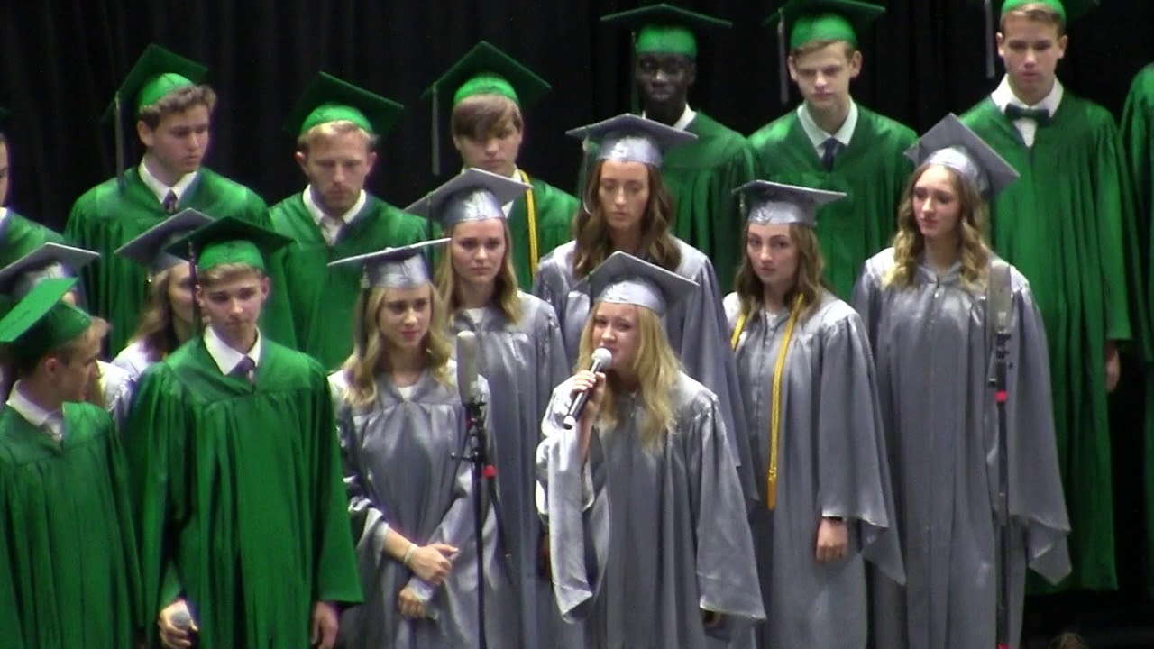 Olympus Choir Performance at Graduation, 2018