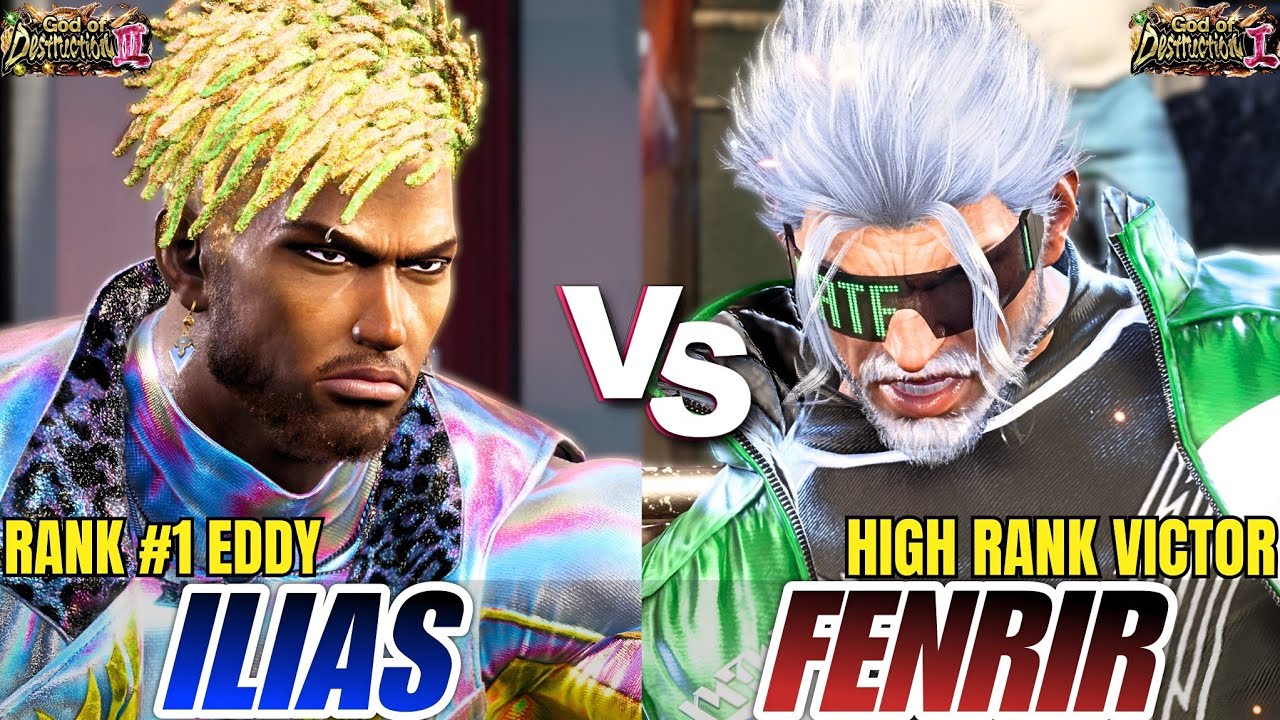 Tekken 8 - Ilias (Eddy) vs Fenrir (Victor) | High Level Matches
