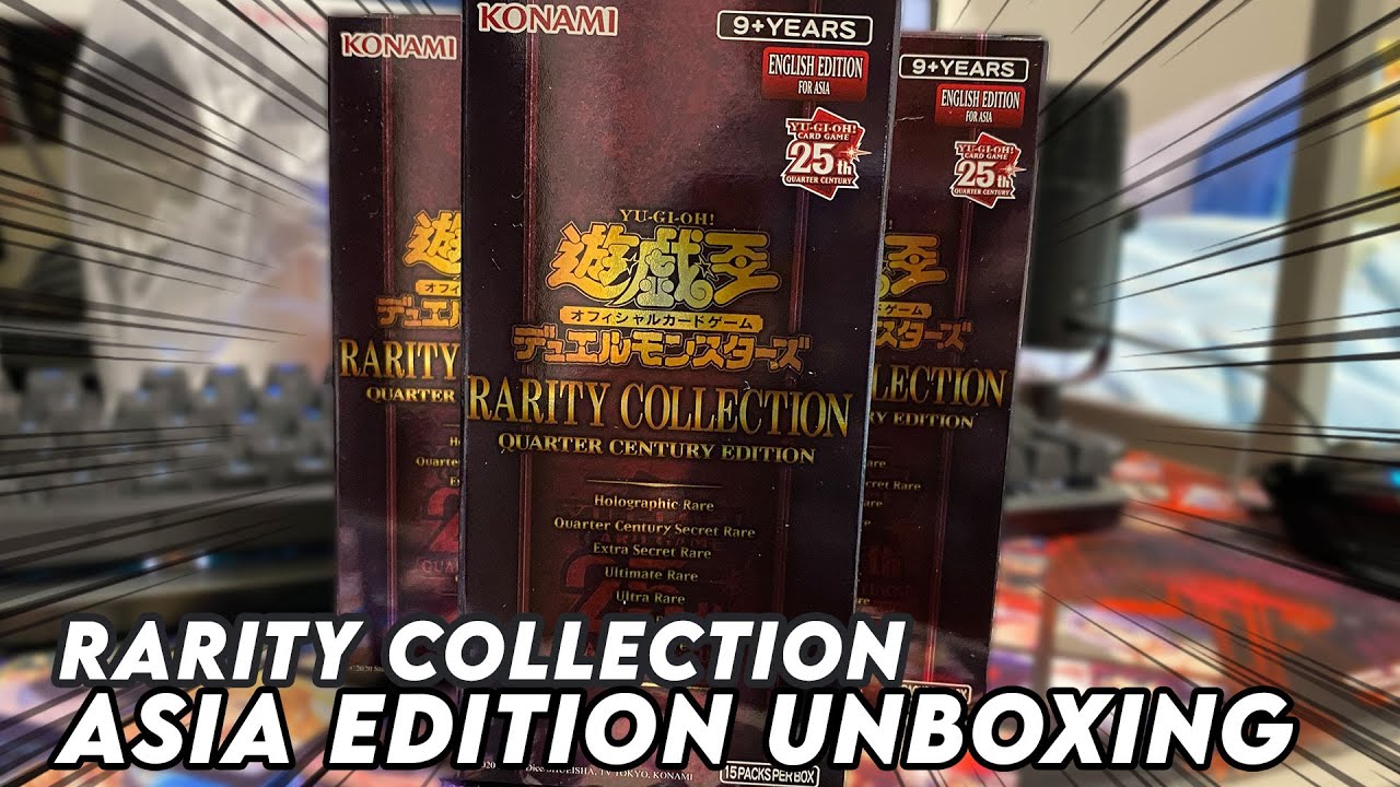 Rarity Collection Box Opening! (Yu-Gi-Oh! English Edition for Asia)