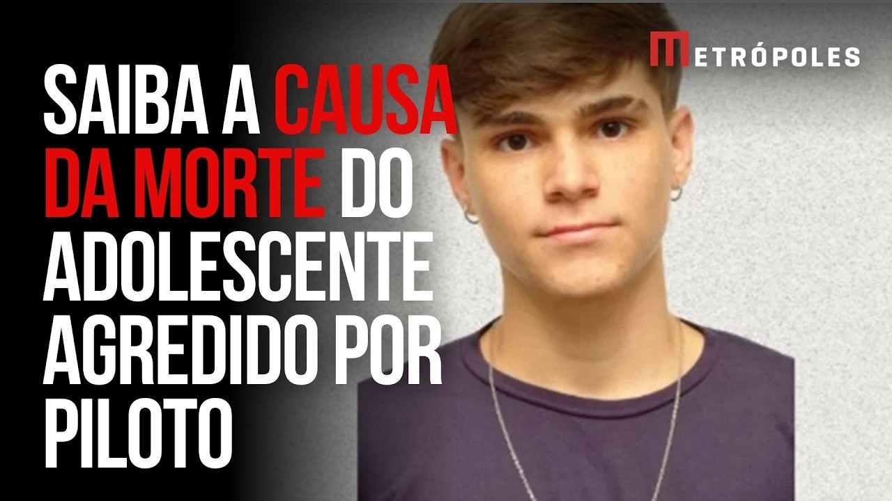 Hospital divulga causa da morte de adolescente agredido por Pedro Turra