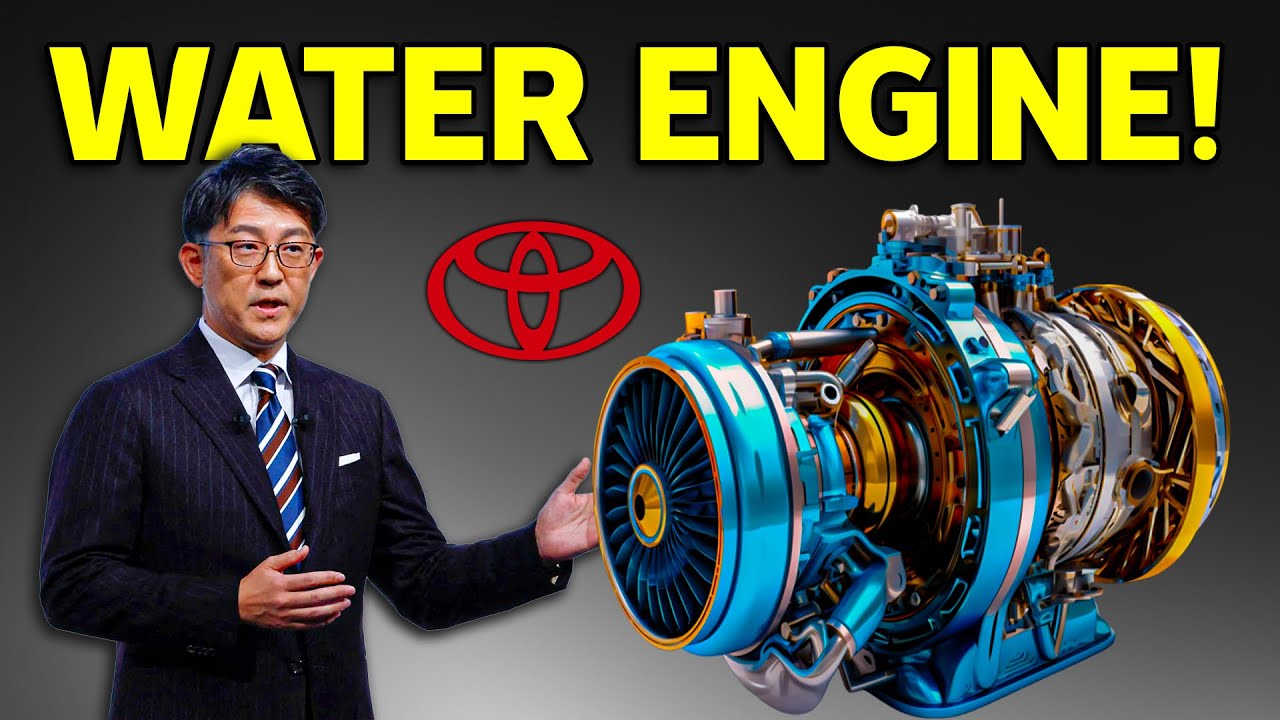 Toyota CEO Drops a Bombshell: This NEW WATER ENGINE Will END Electric Cars!