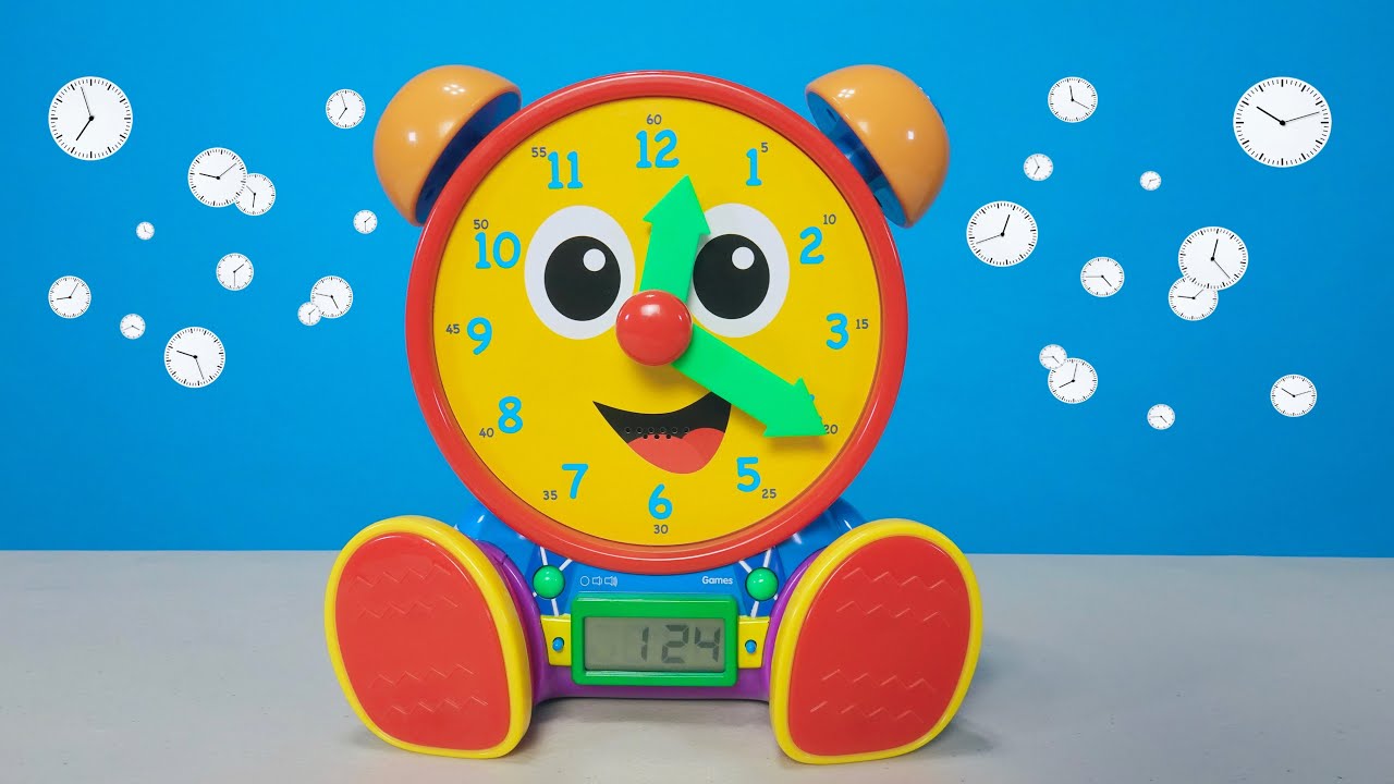 THE LEARNING JOURNEY &bull; TELLY JR. THE TEACHING CLOCK TIME