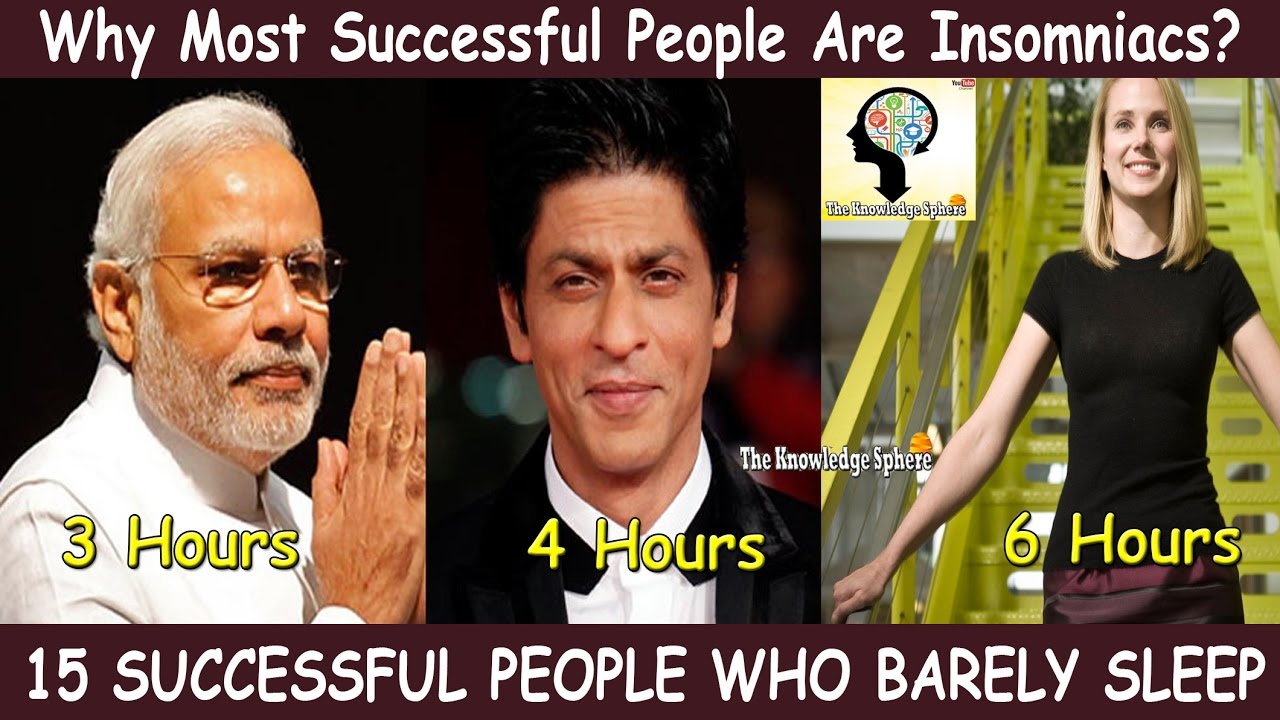15 Successful People Who Hardly Sleep | Shocked | Amazing
