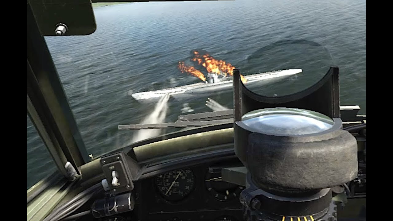 DCS: Mosquito vs. U-Boat (Growling Sidewinder WW2 Server)