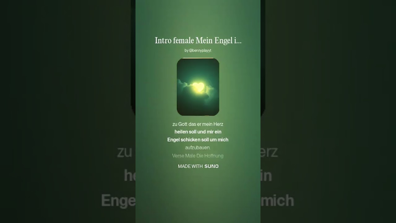 BennyPlayMusic: Mein Engel (Lyrics) (HD) (HQ)