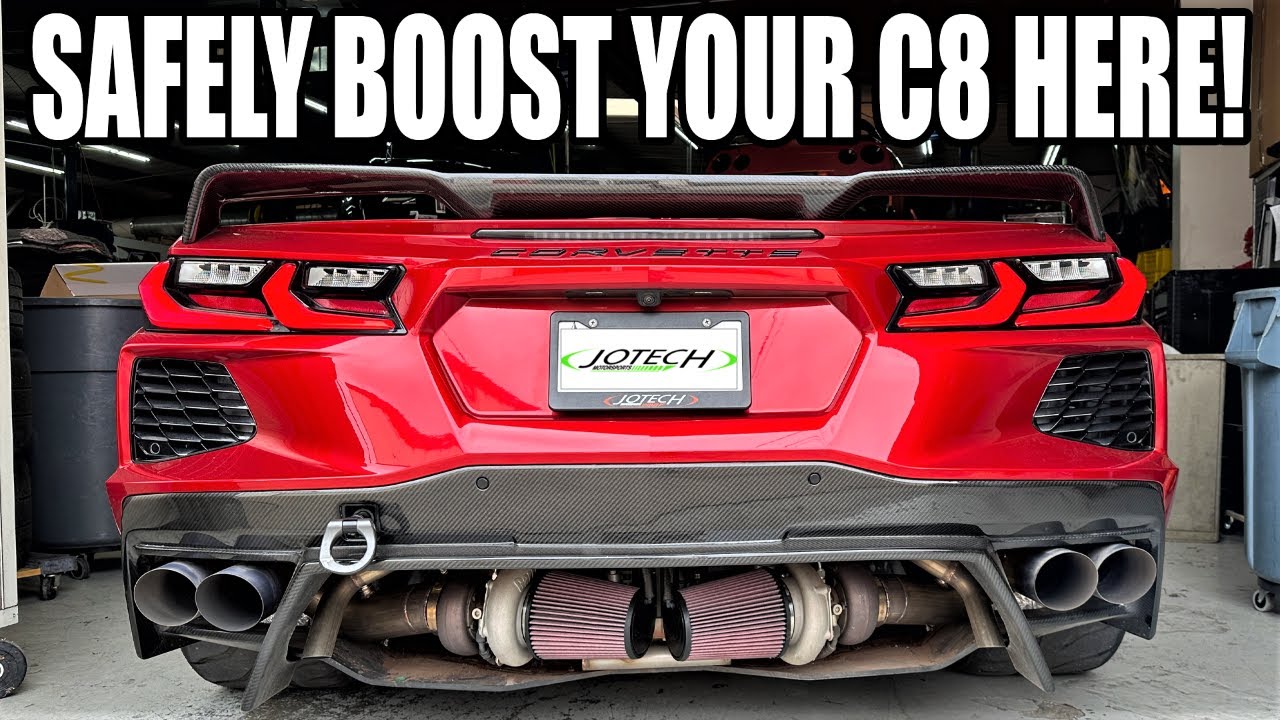 1st C8 Corvette with 1045 RWH in a STOCK Engine!