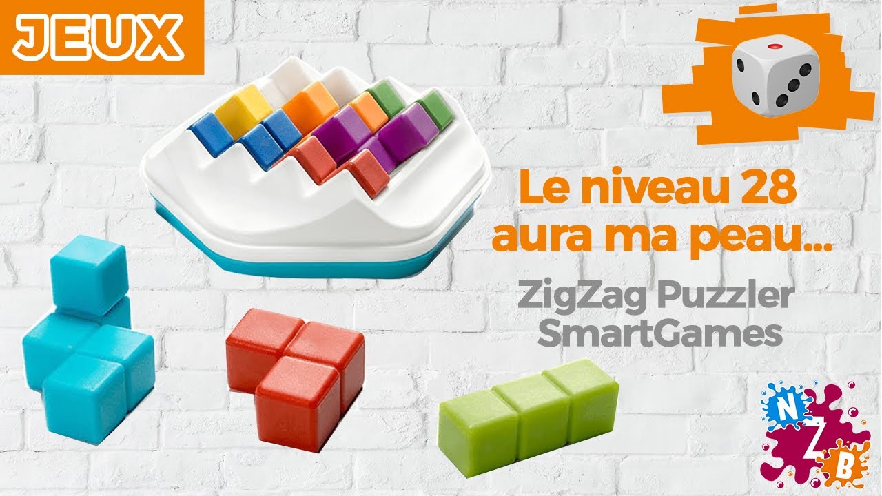 Le fameux niveau 28... - ZigZag Puzzler - SmartGames - Jeux#18