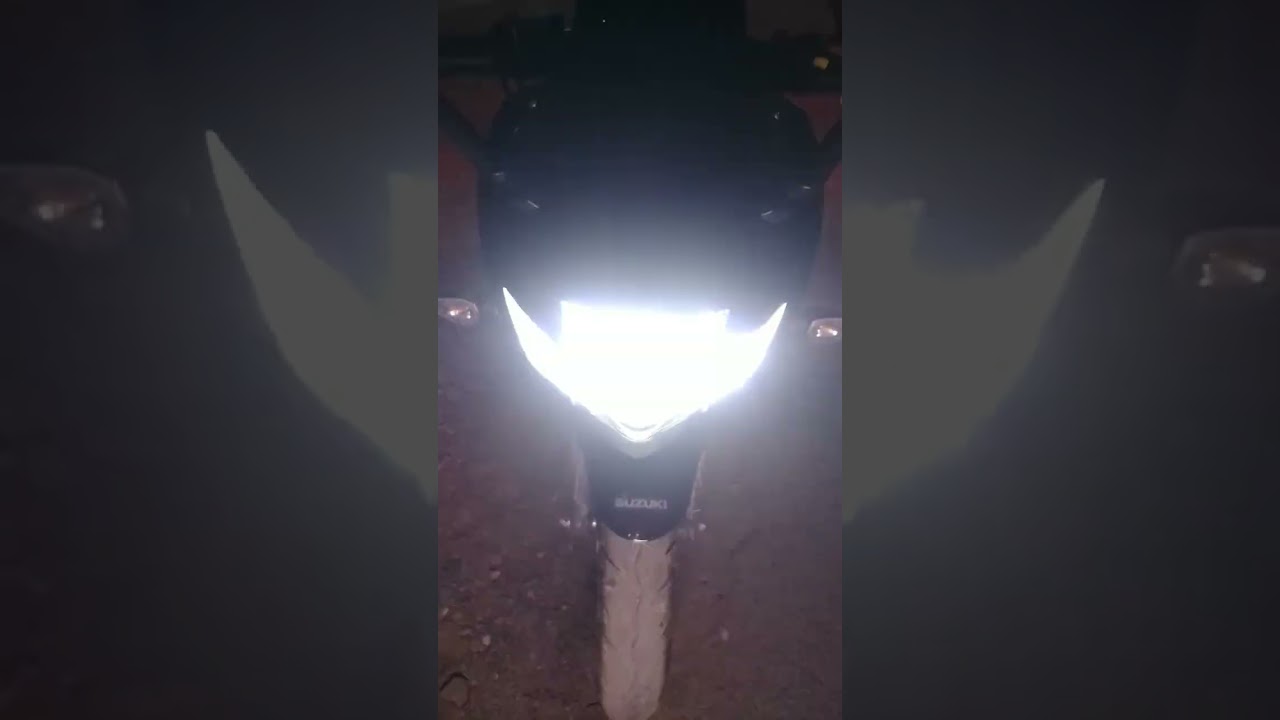 Satisfying😍Headlight Test👌| Night View | New Gixxer Sf😘150| 2022
