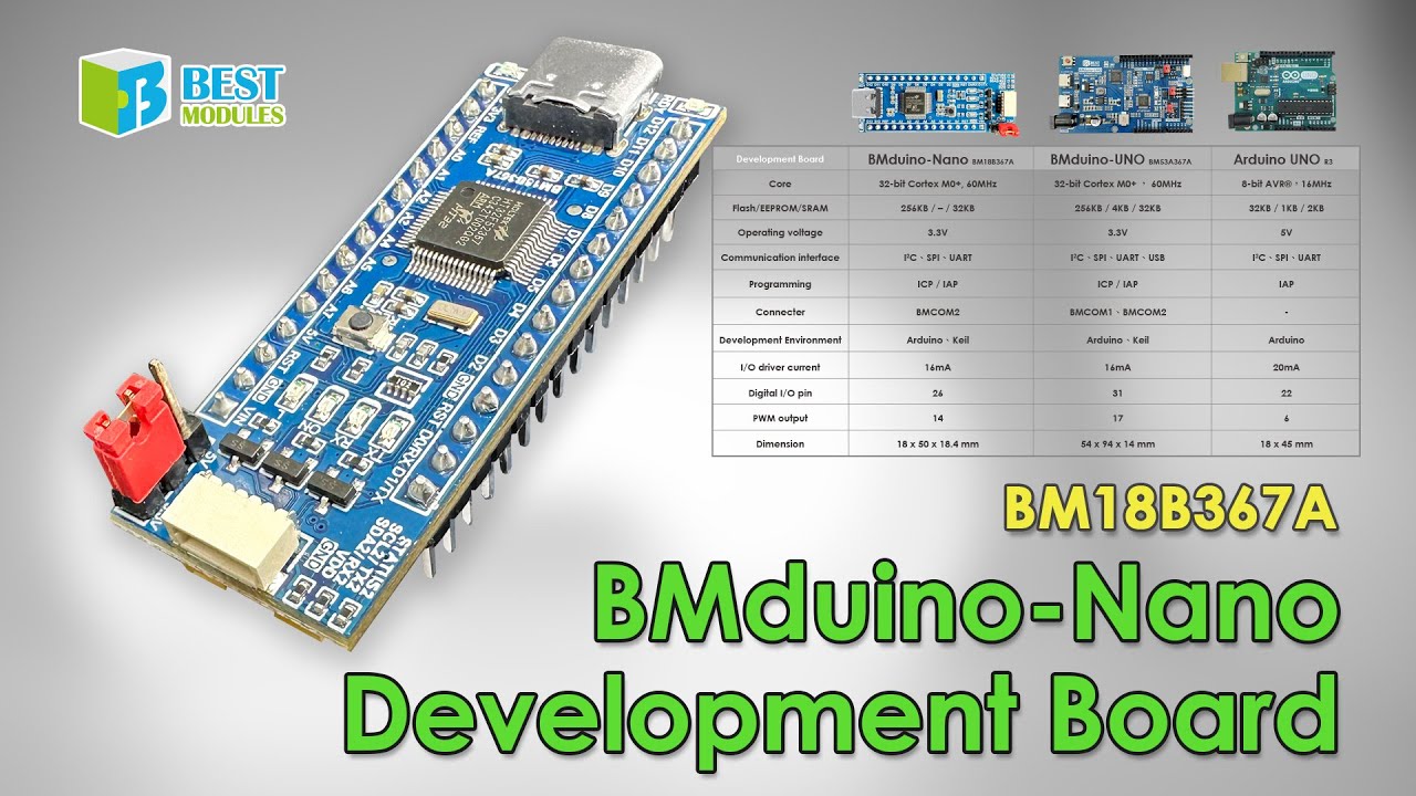 [Development Board] BMduino-Nano Development Board BM18B367A  #DevelopmentBoard #modules