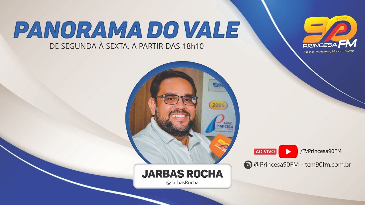 11/02/2026 -PANORAMA DO VALE - Jarbas Rocha