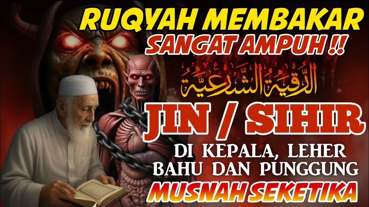 RUQYAH RUMAH PENGUSIR JIN, SETAN & SIHIR DI RUMAH & TUBUH, PENENANG HATI DAN FIKIRAN| BY ALAA AQEL