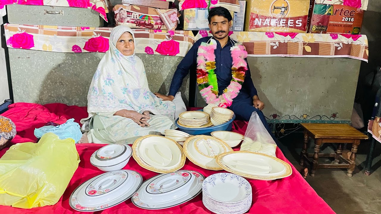 Best Crockery Of My Mother 👩 Dawat K Lea Sab Kuch Read 👍Shadi K Lea Dulha Tyar