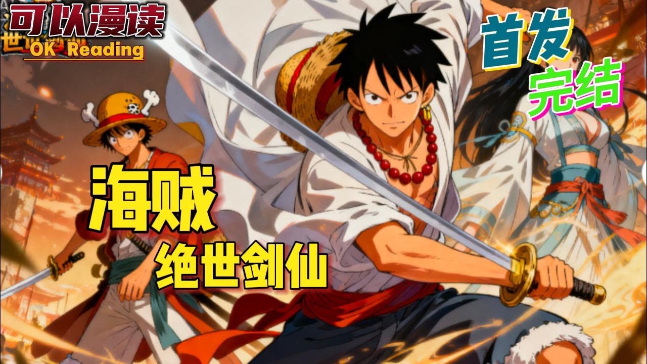 【完结】《海贼：绝世剑仙》海贼➕穿越➕系统➕剑术➕顶级霸气➕爽文➕多女主不知名的岛屿上一道七彩光柱包裹了一个小孩从天而降落在罗杰与白胡子两人的交战中心#動漫 #热血 #海贼王 #漫画解说 #一口气看完