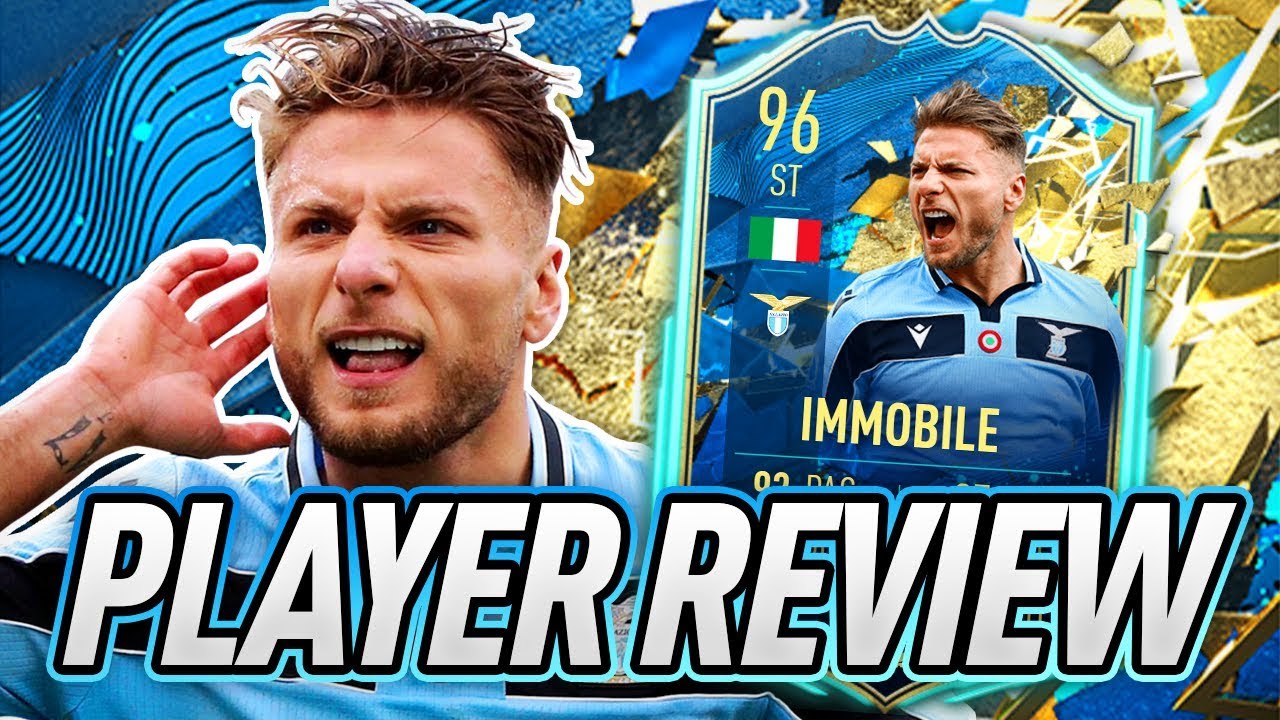 ONLY 96... EA?! 😤 96 TOTSSF IMMOBILE PLAYER REVIEW! - FIFA 20 Ultimate Team