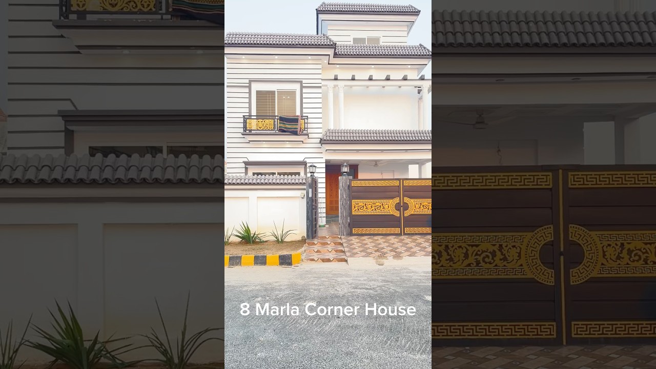 Beautiful 8 Marla Modern Design House for sale In Kent Housing Sialkot. ❤️