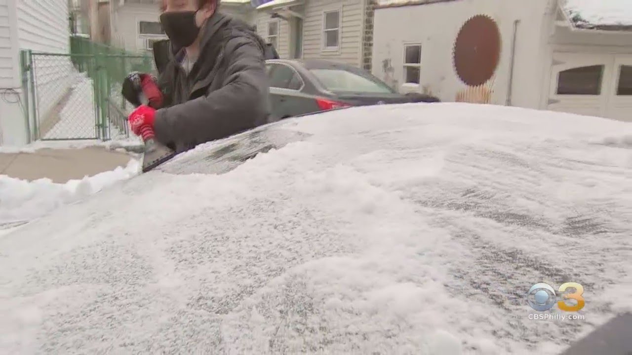 Hills Of Philadelphia's Manayunk Neighborhood Always A Challenge In Winter Weather Event