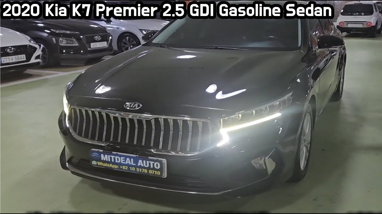2020 Kia K7 Premier 2.5 GDI | Korean Mid-Size Sedan for Export