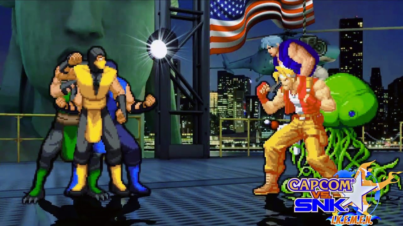MORTAL KOMBAT TEAM VS METAL SLUG TEAM CVS/POTS - CAPCOM Vs. SNK IKEMEN GO