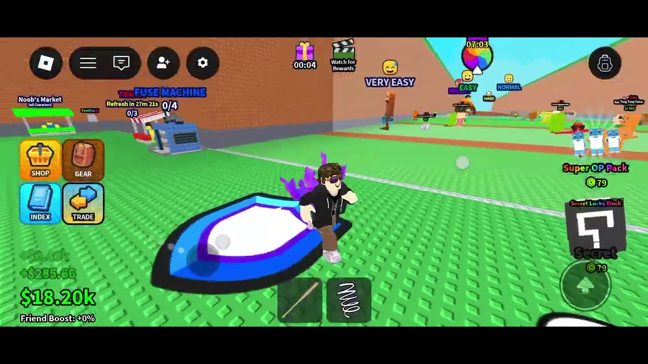 Escape guards for steel a brainrot Roblox 