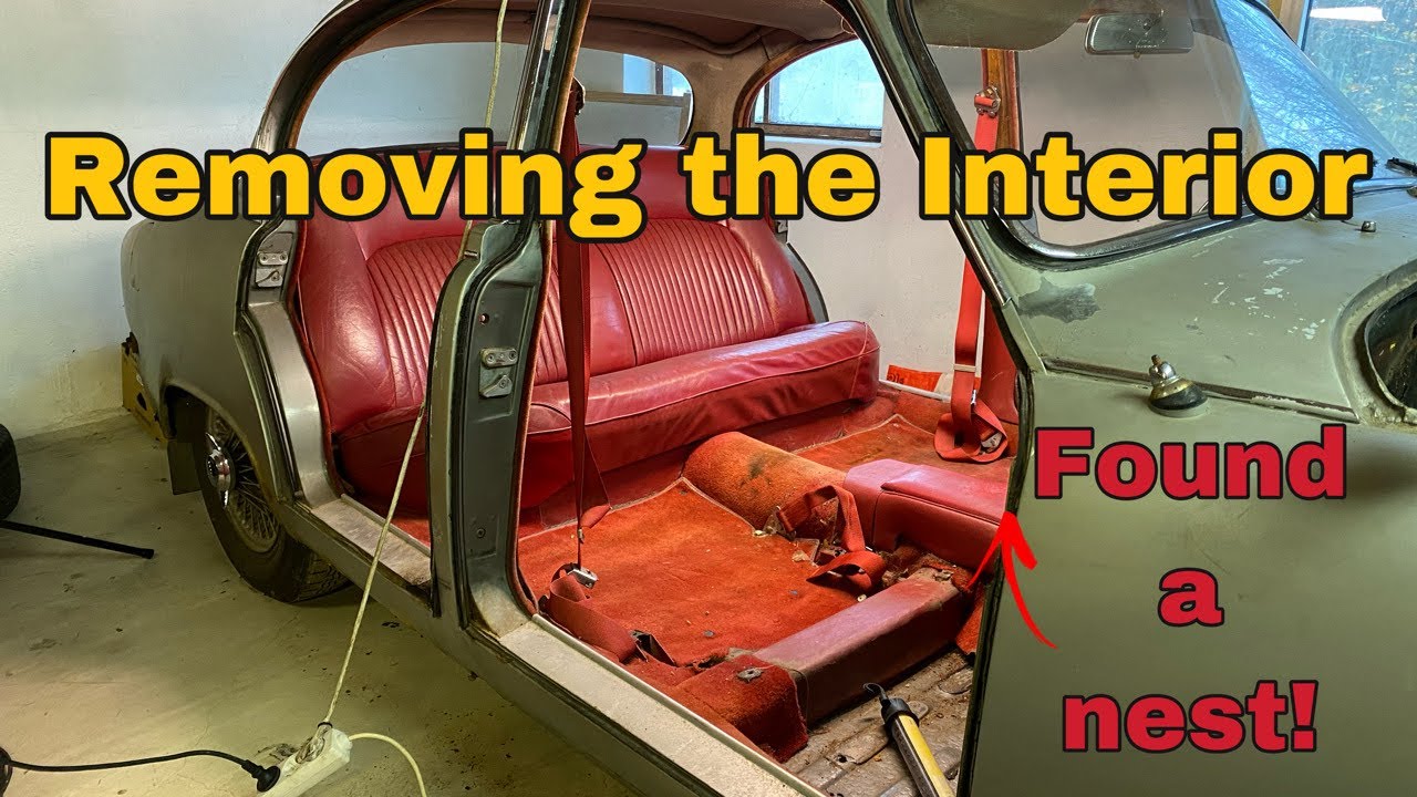 60's Barn Find Interior Removal
