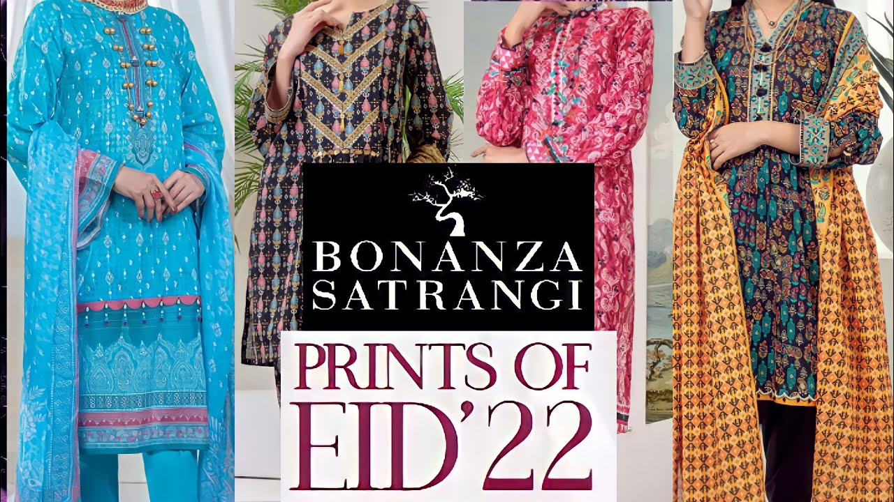 BONANZA SATRANGI EID COLLECTION'22