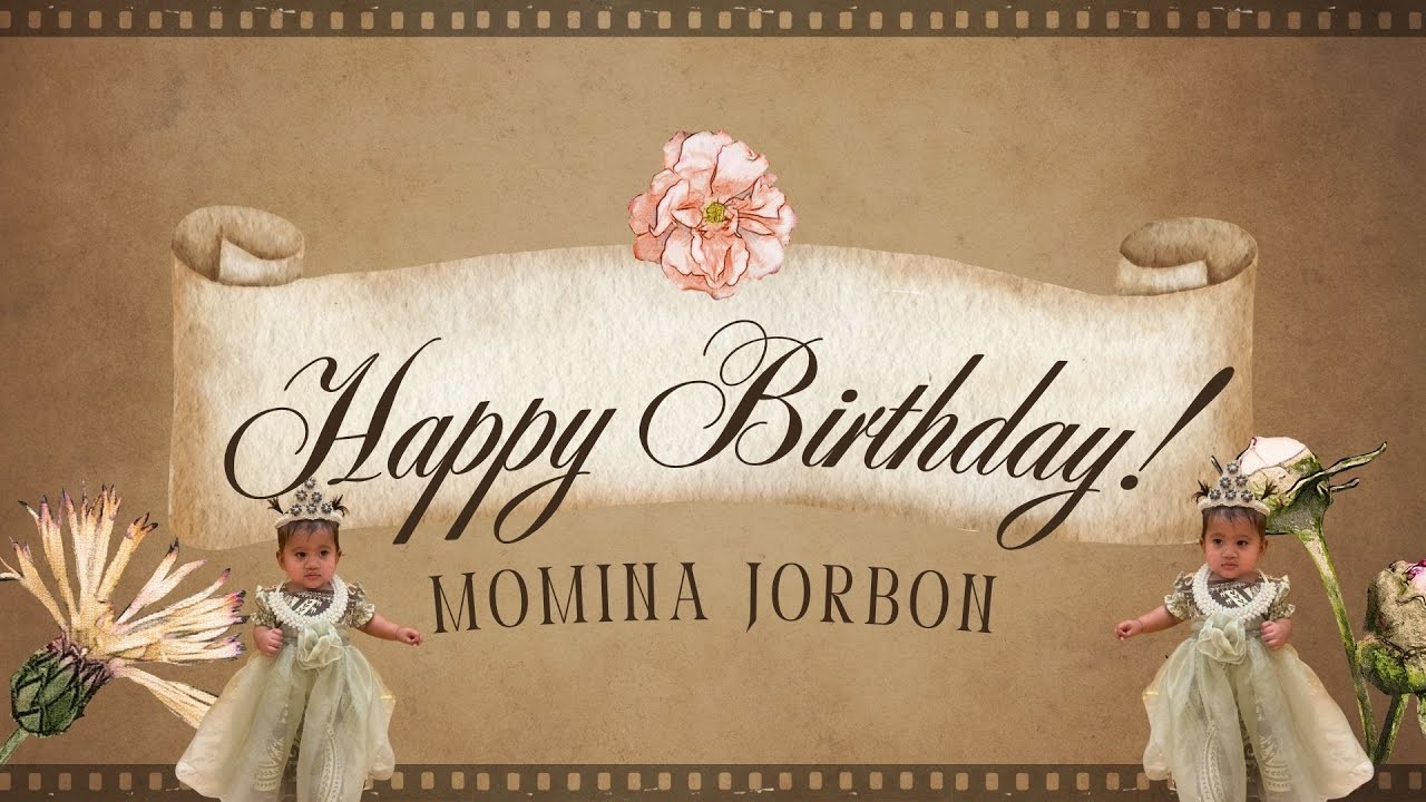 MOMINA JORBON 1st BIRTHDAY!!