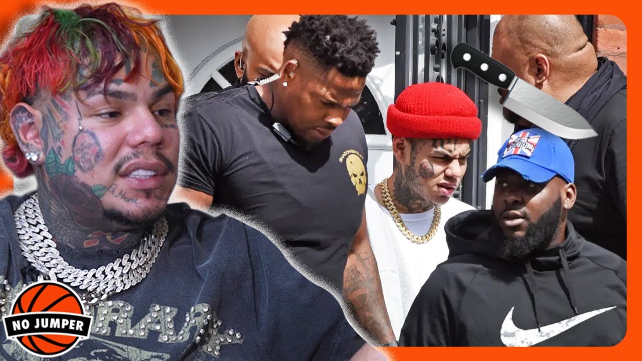 6ix9ine on Stabbing Security Guards During A$AP Yams Day