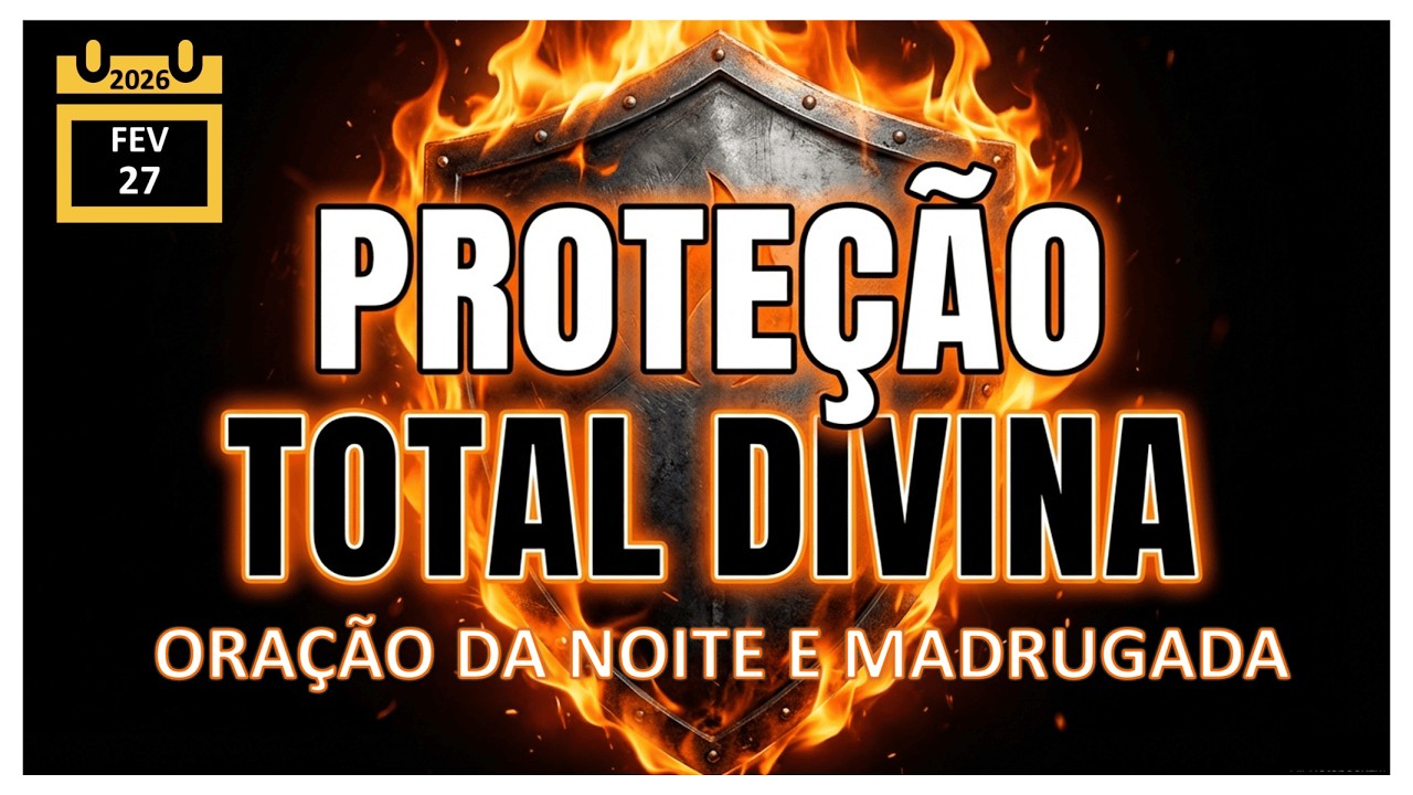 Proteção DIVINA ao Vivo Agora! Oração da Noite e Madrugada para LIVRAMENTO URGENTE