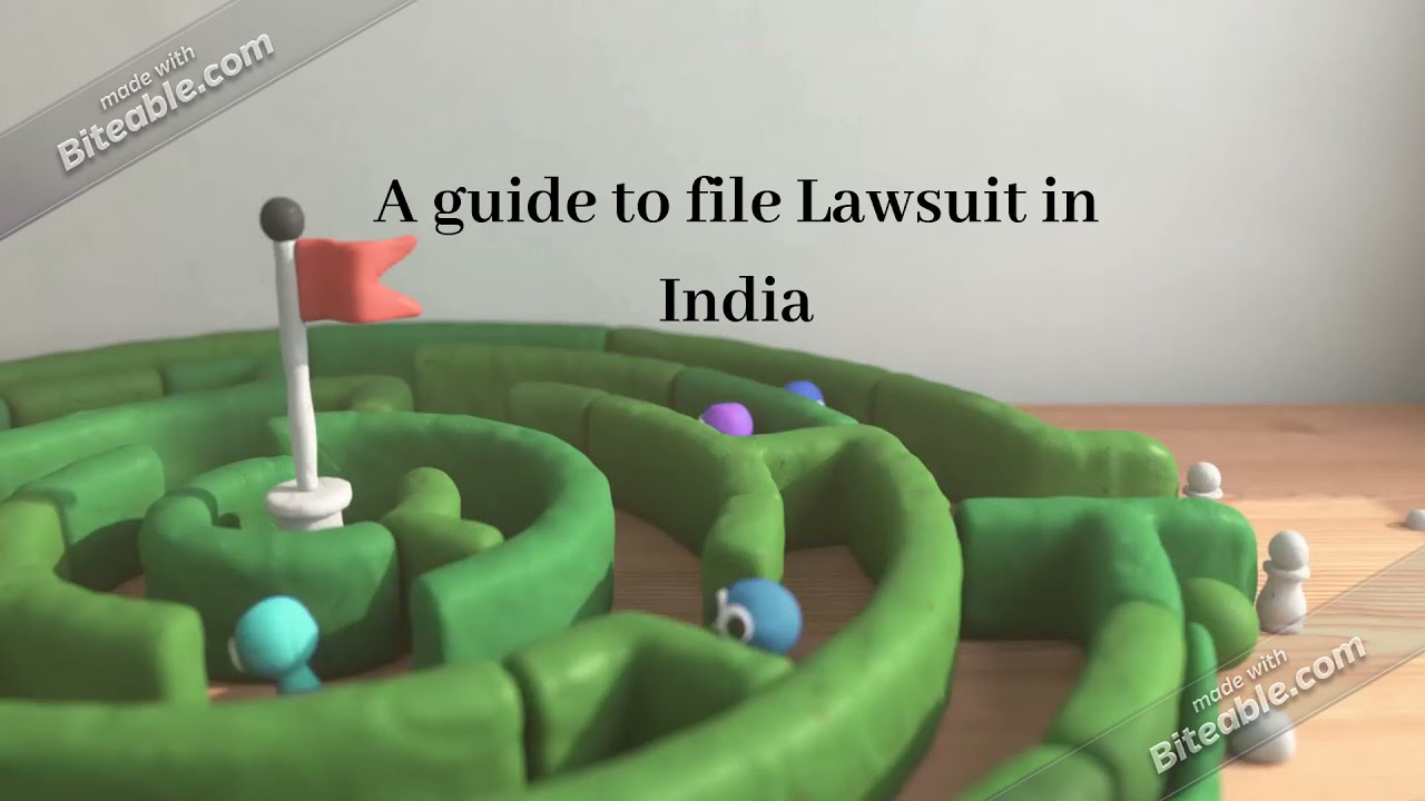 Guide to filing a Lawsuit in India