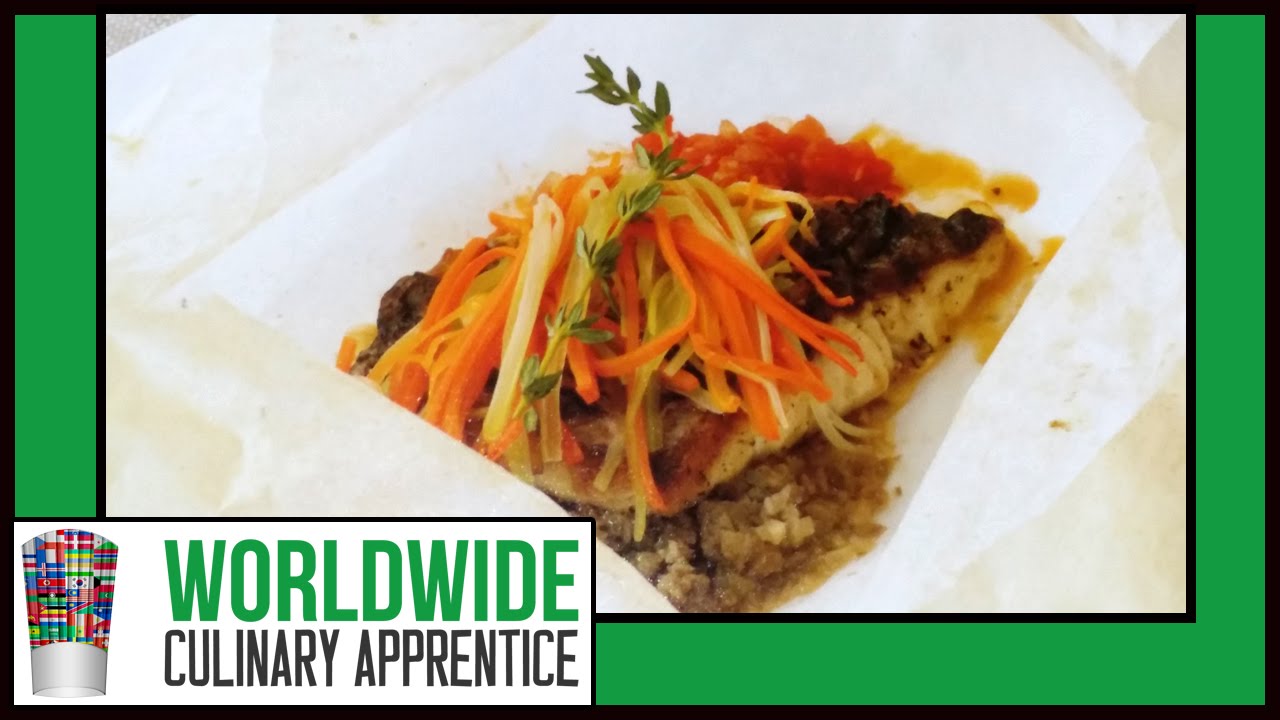 Fish in a Bag - Fish en Papillote - Poisson en Papillote - Baked Fish - Online Cooking Classes