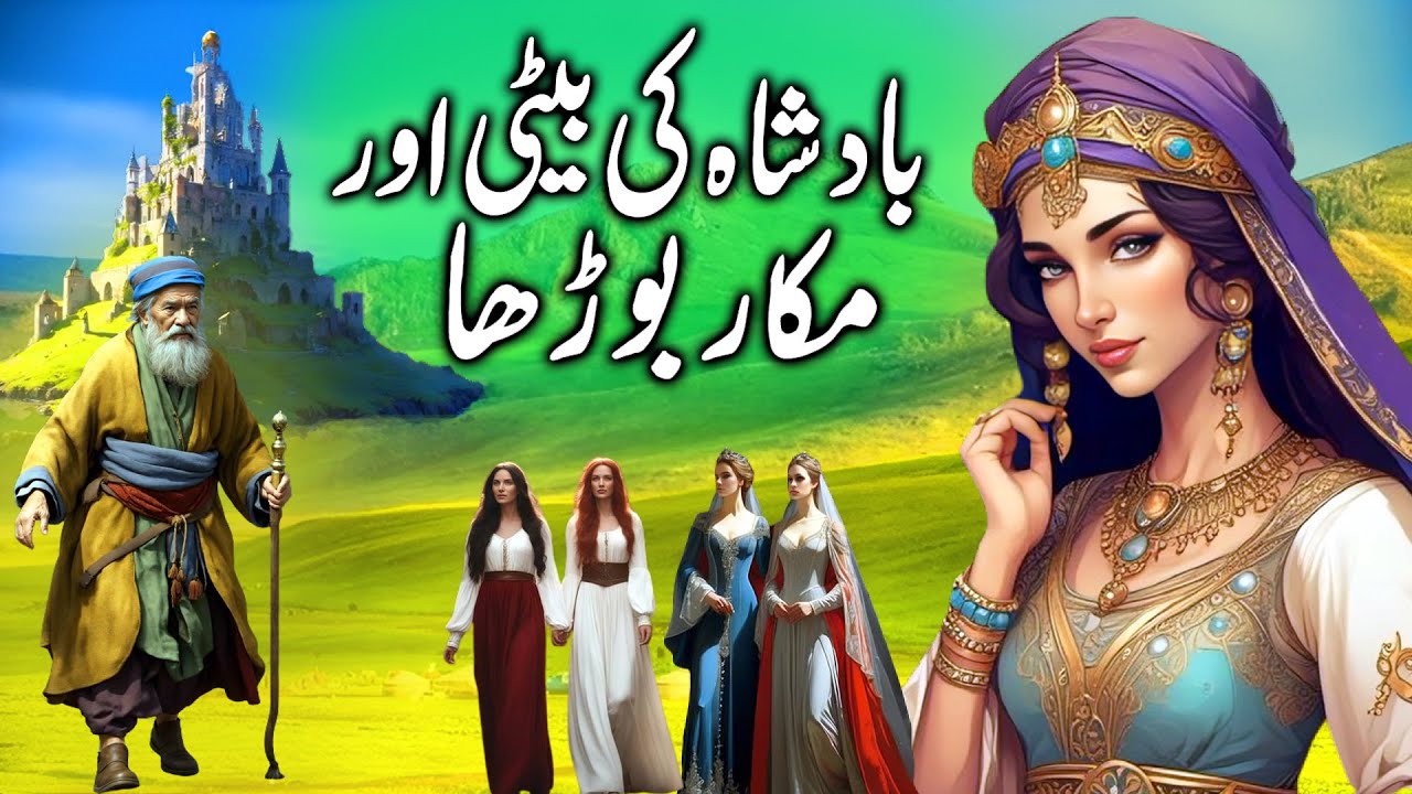 Badsha ki Beti aur Makkar Burdha || The king's daughter and the cunning old man || urdu kahani