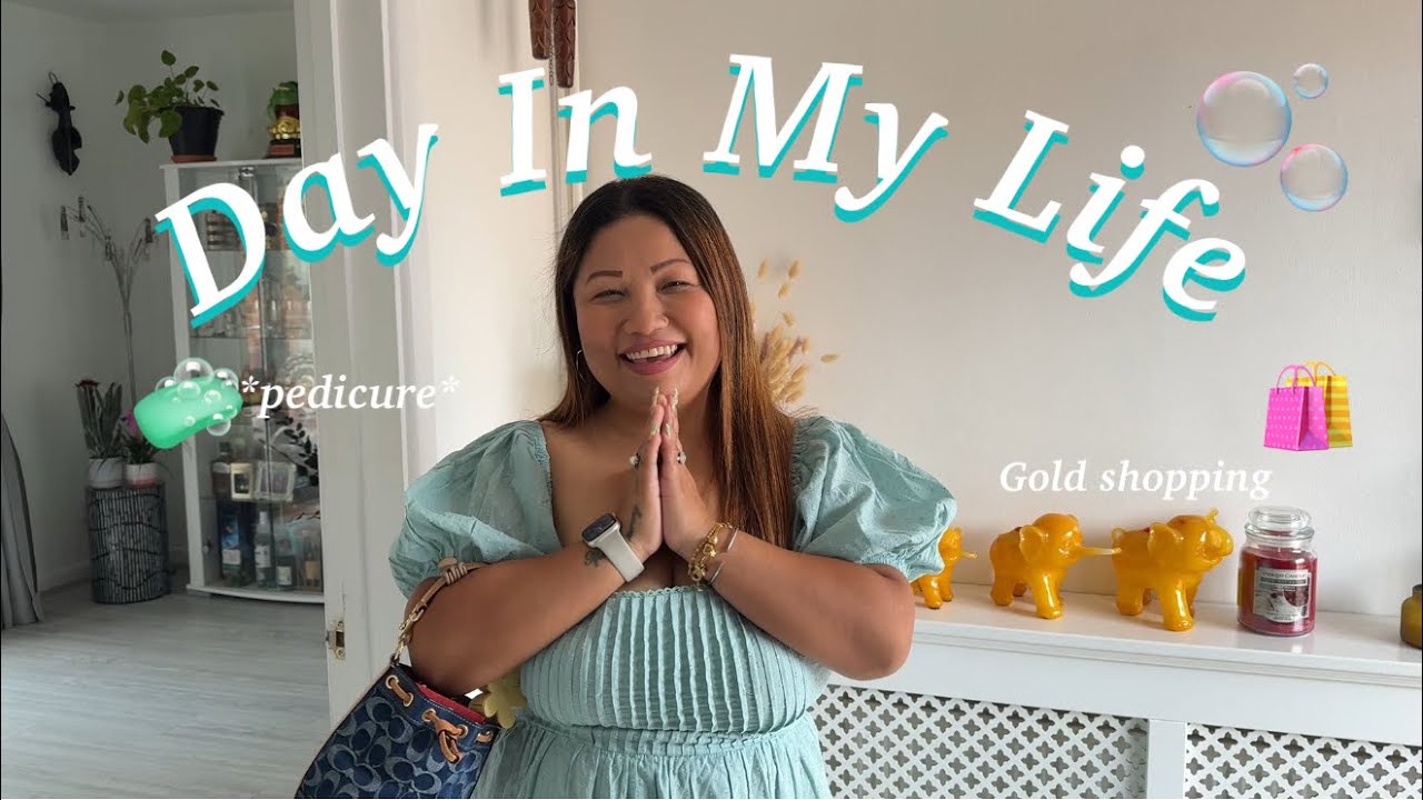 DAY IN MY LIFE | PEDICURE, GOLD SHOPPING, NEPALI FOOD