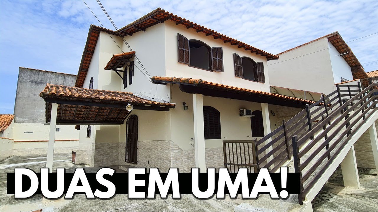 DUAS EM UMA! CASAS INDEPENDENTES PROXIMAS À LAGOA E CENTRO DE IGUABINHA | ARARUAMA RJ