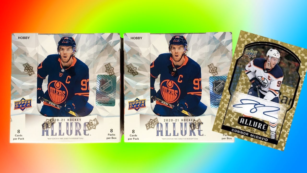 Opening 2 Hobby Boxes of 2020-21 Upper Deck Allure Hockey