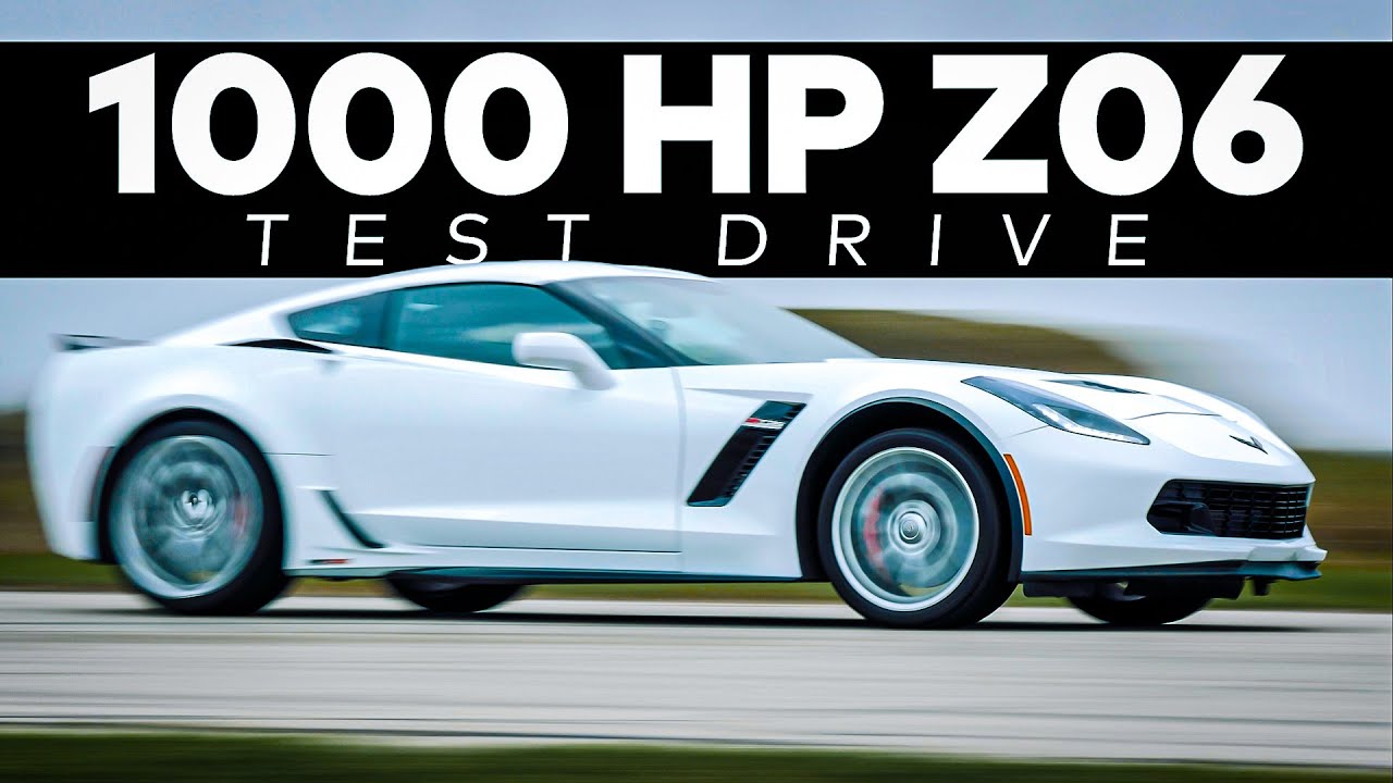 HPE1000 Z06 Corvette by Hennessey // TEST DRIVE!