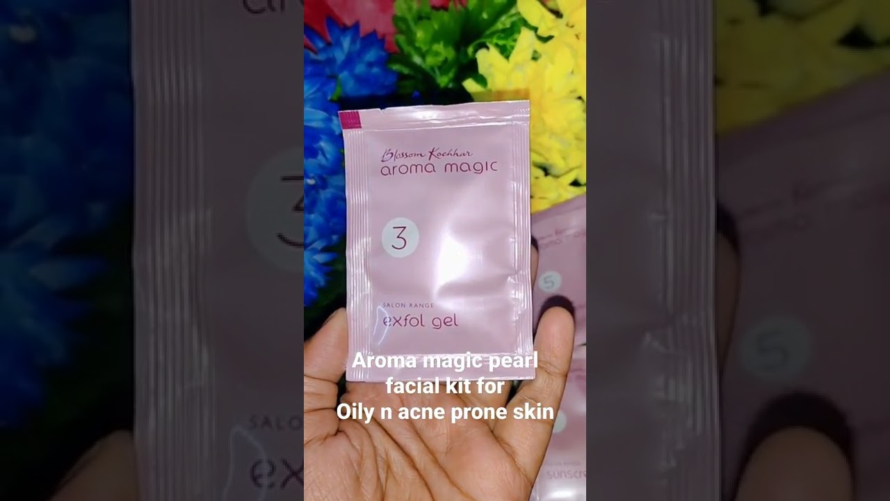blossom kochchar aroma magic pearl facial kit for oily skin