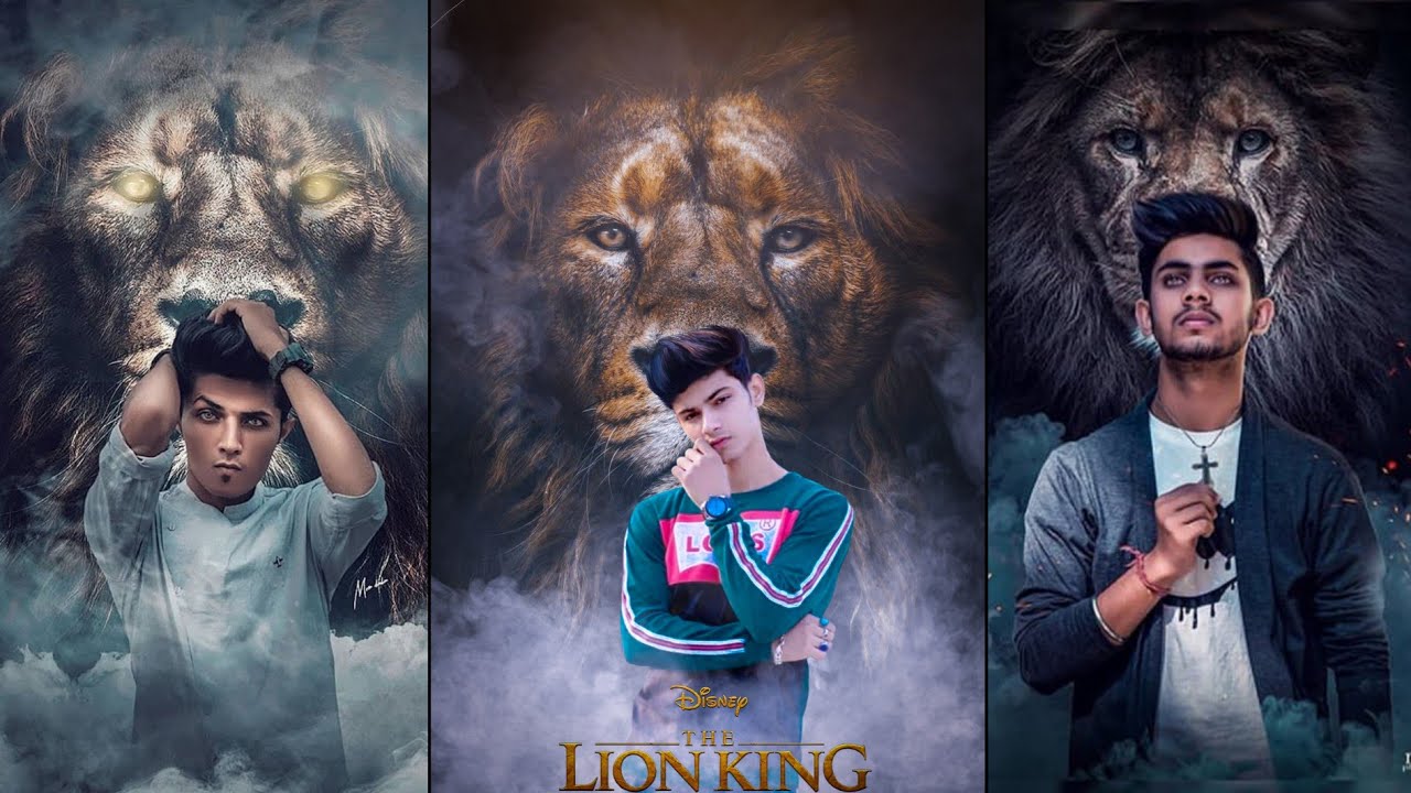 JB - The Lion King - PicsArt Wild Life Concept Editing - Creative Editing - PicsArt Editing Tutorial