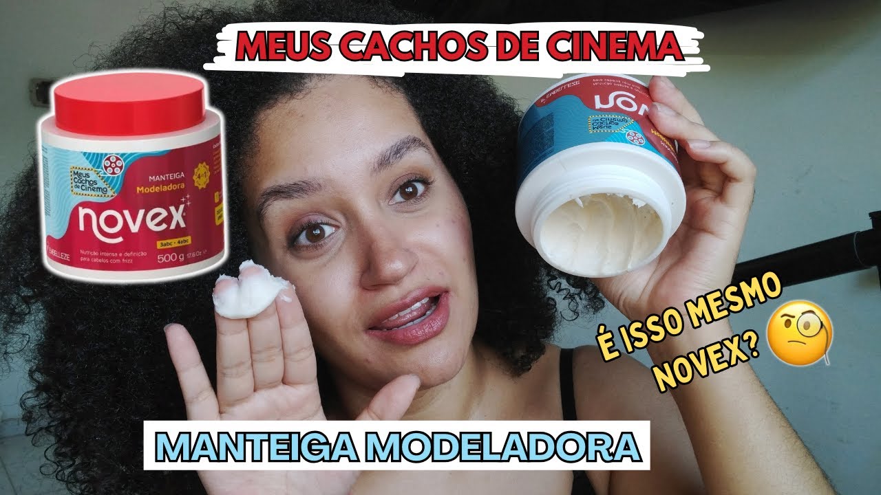 MANTEIGA MODELADORA NOVEX MEUS CACHOS DE CINEMA