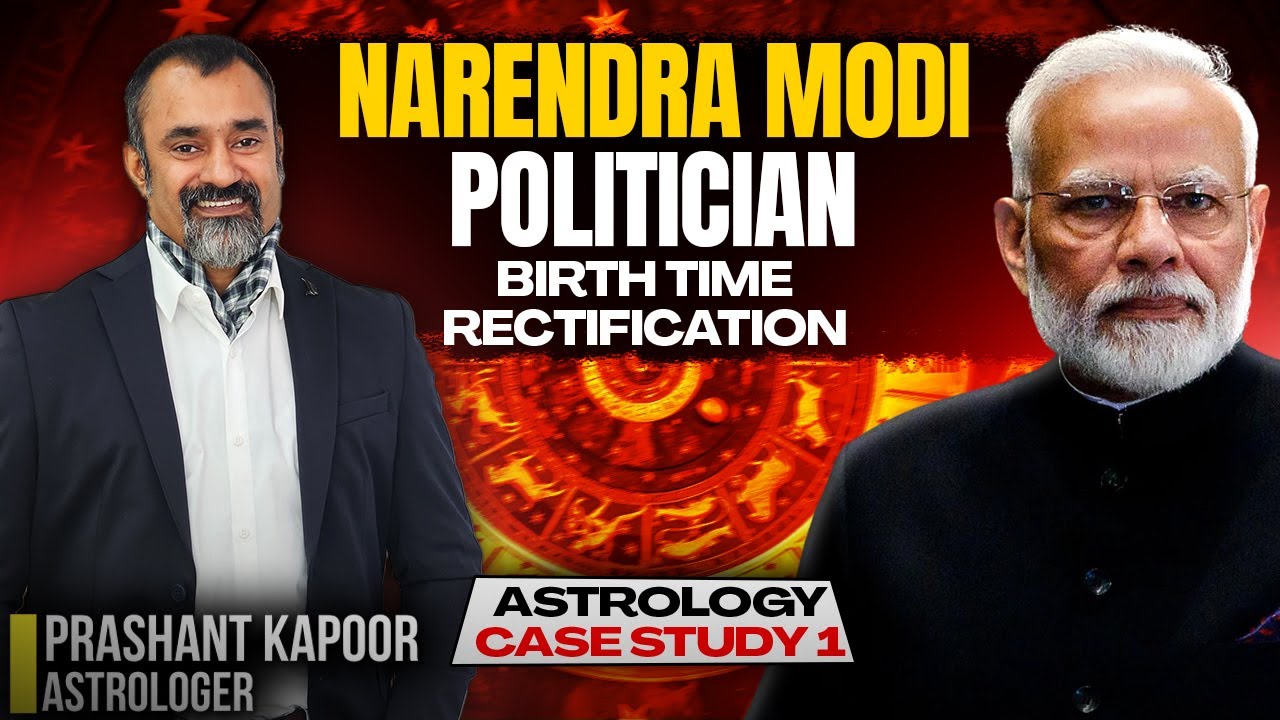 Narendra Modi | Learn Astrology through horoscope of a Politician | Case Study 1