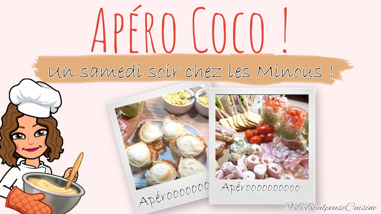 [. RECETTE .] IDÉES POUR L'APÉRO : APÉROOO COCO !! Un samedi soir chez les Minous !🤗