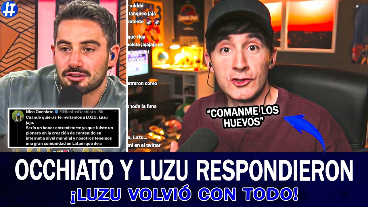 LUZU EXPLOTÓ TRAS LA POLÉMICA con LUZU TV y NICO OCCHIATO RESPONDIÓ